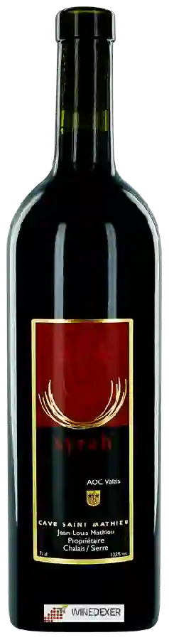 Cave Saint-Mathieu - Syrah Cave Saint-Mathieu - Syrah
