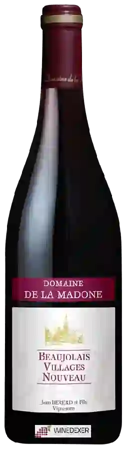 Winery Jean-Marc Despres - Domaine de la Madone Beaujolais Villages Nouveau