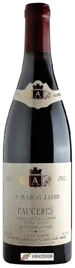 Winery Jean-Michel Alquier - La Maison Jaune Faugères