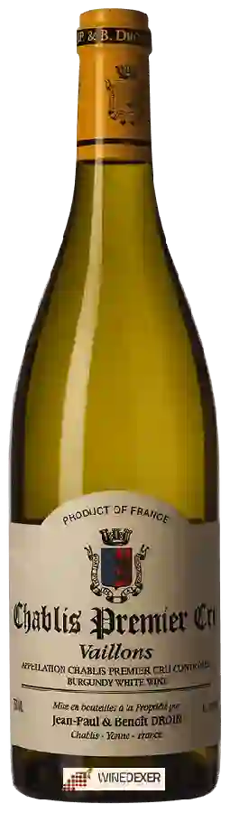 Winery Jean-Paul & Benoit Droin - Chablis Premier Cru 'Vaillons' Winery Jean-Paul & Benoit Droin - Chablis Premier Cru 'Vaillons'