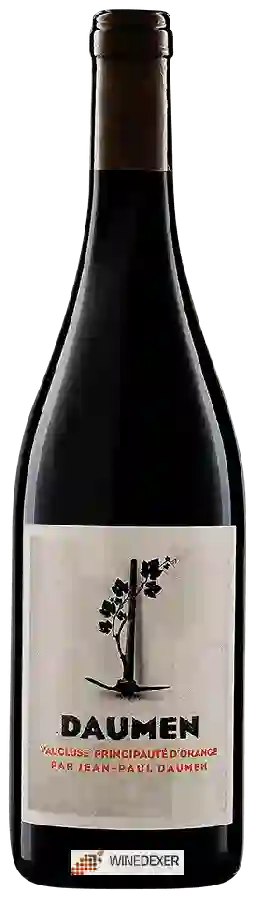 Winery Jean-Paul Daumen - Vaucluse Principauté d'Orange Rouge Winery Jean-Paul Daumen - Vaucluse Principauté d'Orange Rouge