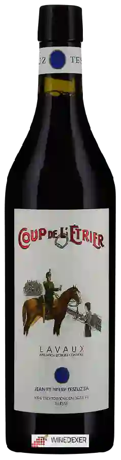 Winery Jean & Pierre Testuz - Coup de l'Étrier Rouge Winery Jean & Pierre Testuz - Coup de l'Étrier Rouge