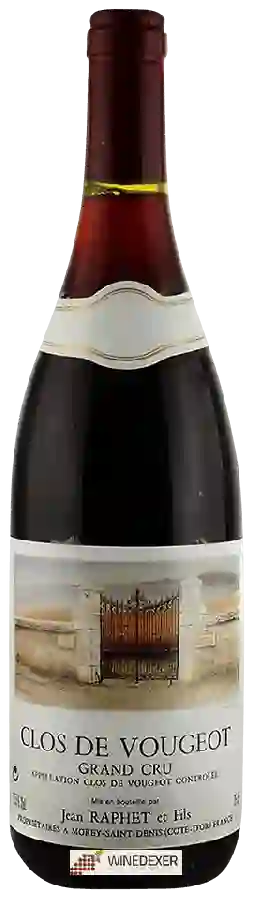 Winery Jean Raphet & Fils - Clos de Vougeot Grand Cru Winery Jean Raphet & Fils - Clos de Vougeot Grand Cru