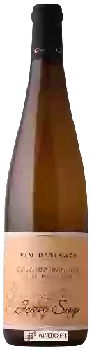 Winery Jean Sipp - Cuvée Particulière Gewürztraminer