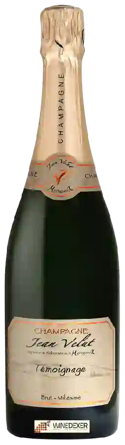 Winery Jean Velut - Témoignage Millésime Brut Champagne Winery Jean Velut - Témoignage Millésime Brut Champagne