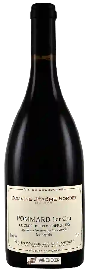 Winery Jérome Sordet - Pommard 1er Cru 'Le Clos des Boucherottes' Monopole