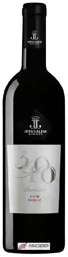 Winery Jerusalem Wineries - 3400 Premium Shiraz Winery Jerusalem Wineries - 3400 Premium Shiraz