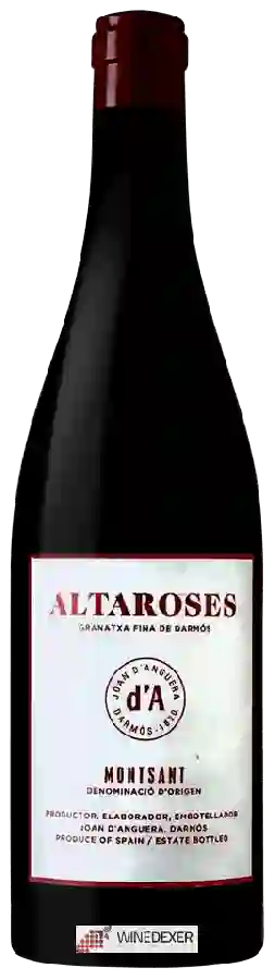 Winery Joan d'Anguera - Altaroses Winery Joan d'Anguera - Altaroses