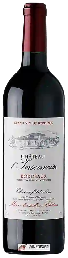 Winery Johanès Boubée - Château l'Insoumise Bordeaux