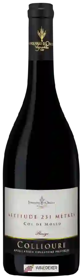 Vignobles Jonqueres d'Oriola - Collioure Altitude 231 Méters Vignobles Jonqueres d'Oriola - Collioure Altitude 231 Méters
