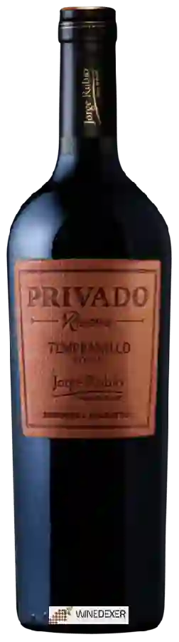 Winery Jorge Rubio - Privado Reserva Tempranillo Roble Winery Jorge Rubio - Privado Reserva Tempranillo Roble