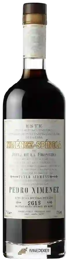 Bodegas Ximénez-Spínola - Este Pedro Ximenez Bodegas Ximénez-Spínola - Este Pedro Ximenez