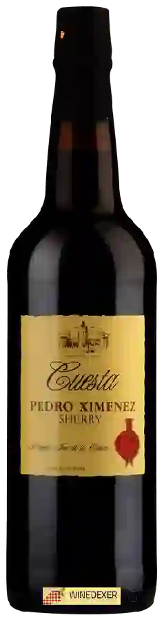 Winery Jose de la Cuesta - Pedro Ximenez Sherry Winery Jose de la Cuesta - Pedro Ximenez Sherry