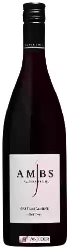Winery Josef Ambs - Edition Spätburgunder