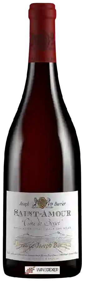 Joseph Burrier (Château de Beauregard) - Saint-Amour Côte de Besset Joseph Burrier (Château de Beauregard) - Saint-Amour Côte de Besset
