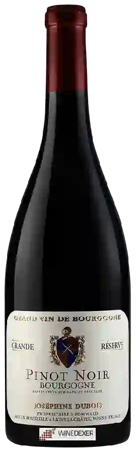 Winery Joséphine Dubois - Grand Réserve Bourgogne Pinot Noir