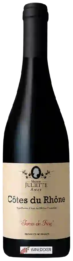Winery Juliette Amat - Terres du Roy Côtes-du-Rhône Winery Juliette Amat - Terres du Roy Côtes-du-Rhône