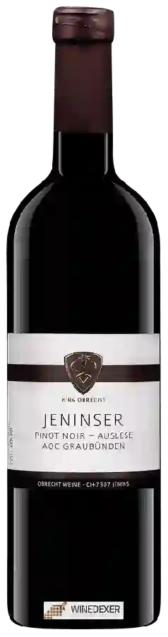 Winery Jürg Obrecht - Jeninser Pinot Noir Auslese Winery Jürg Obrecht - Jeninser Pinot Noir Auslese