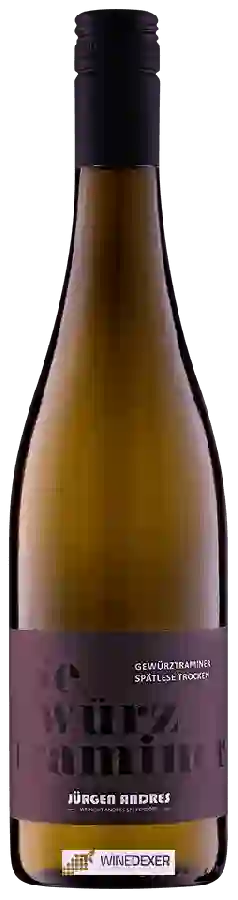 Winery Jürgen Andres - Gewürztraminer Spätlese Winery Jürgen Andres - Gewürztraminer Spätlese