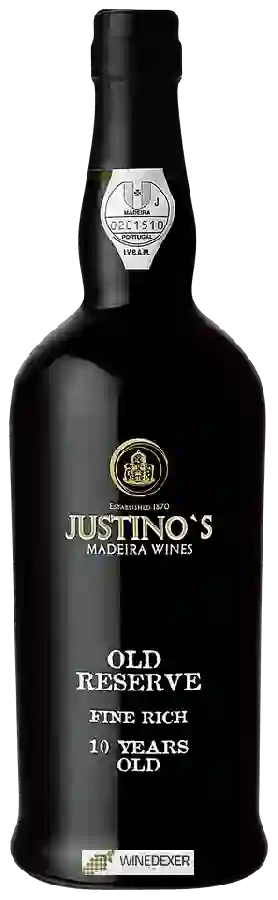 Winery Justino's Madeira - Old Reserve Fine Rich 10 Years Old Madeira Winery Justino's Madeira - Old Reserve Fine Rich 10 Years Old Madeira