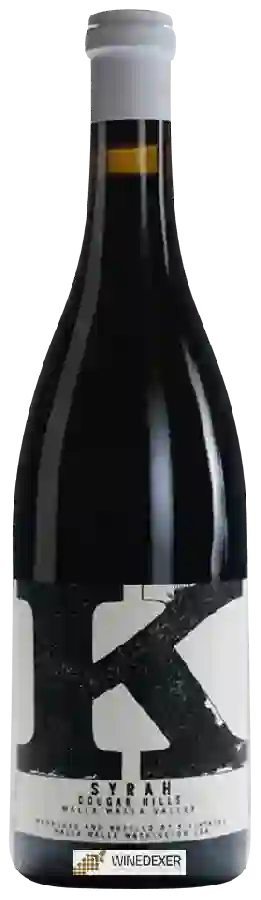Winery K Vintners - Cougar Hills Syrah