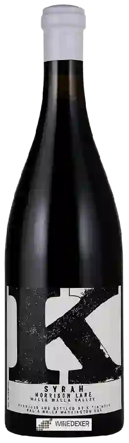 Winery K Vintners - Morrison Lane Syrah