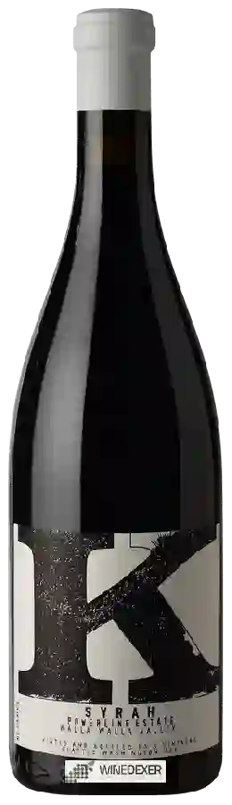 Winery K Vintners - Powerline Syrah Winery K Vintners - Powerline Syrah
