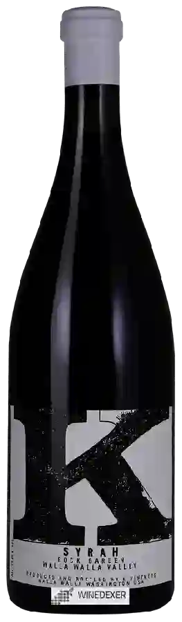 Winery K Vintners - Rock Garden Syrah