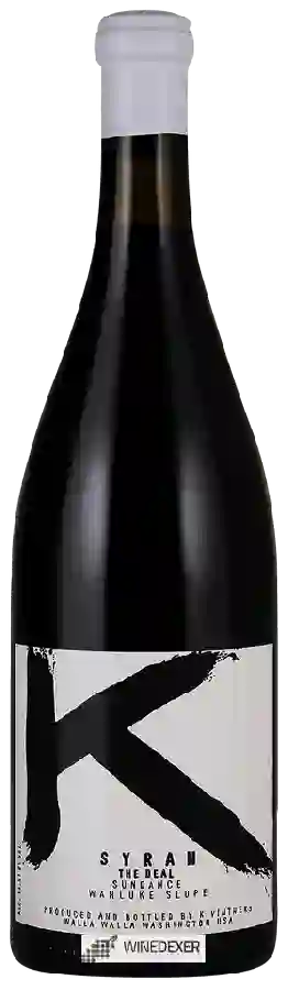 Winery K Vintners - The Deal Syrah Winery K Vintners - The Deal Syrah