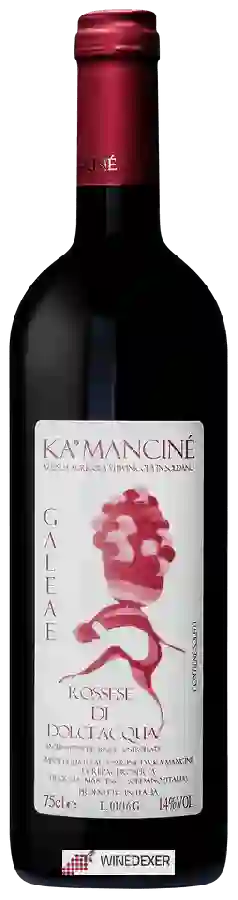Winery Ka* Manciné - Galeae