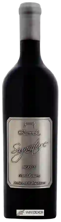 Winery Kamnik - Signature Grand Reserva Merlot