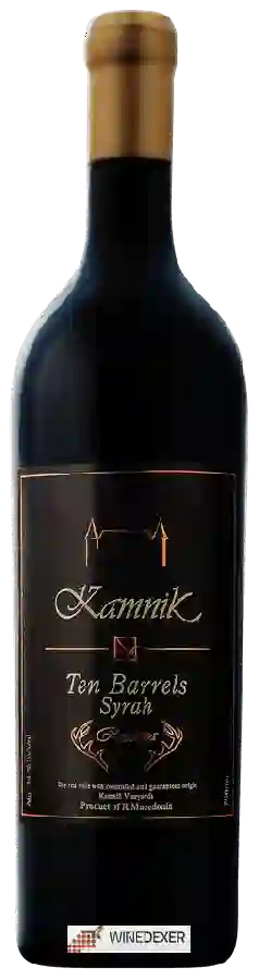Winery Kamnik - Ten Barrels Reserva Syrah