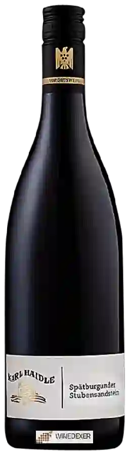 Winery Karl Haidle - Spätburgunder Stubensandstein