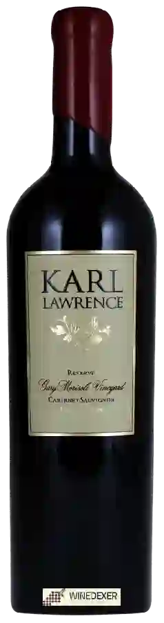 Winery Karl Lawrence Cellars - Gary Morisoli Vineyard Reserve Cabernet Sauvignon Winery Karl Lawrence Cellars - Gary Morisoli Vineyard Reserve Cabernet Sauvignon