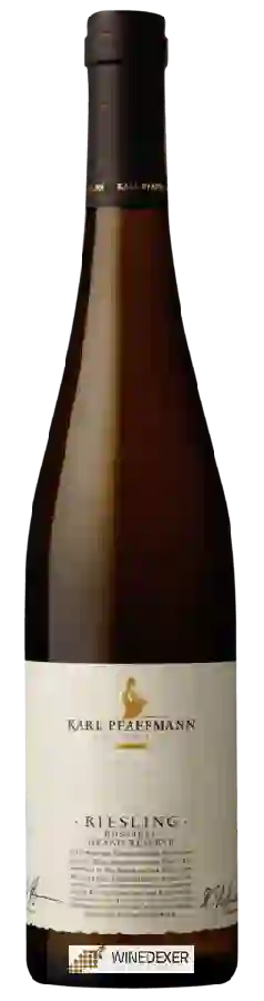 Winery Karl Pfaffmann - Grande Réserve Riesling Rossberg