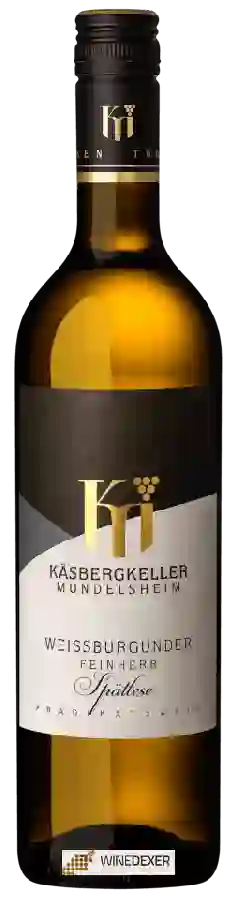 Winery Käsbergkeller Mundelsheim - Weissburgunder Feinherb Spätlese