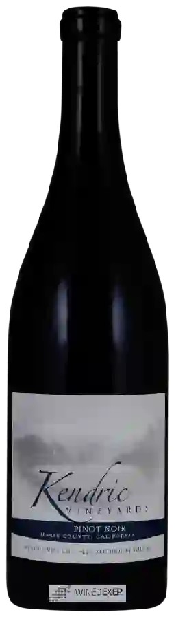 Winery Kendric Vineyards - Pinot Noir Winery Kendric Vineyards - Pinot Noir