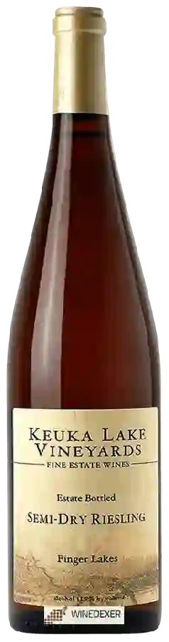 Winery Keuka Lake Vineyards - Semi - Dry Riesling Winery Keuka Lake Vineyards - Semi - Dry Riesling