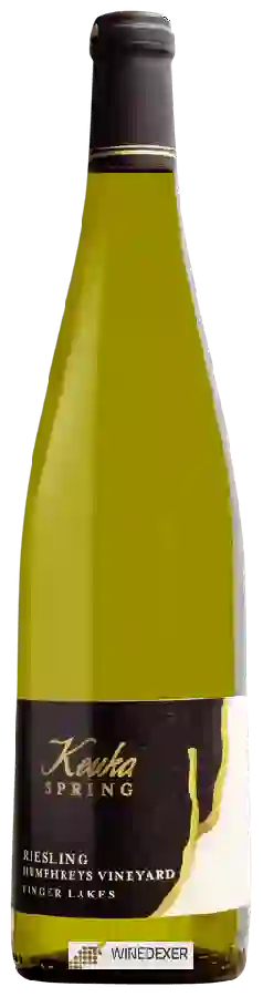 Winery Keuka Spring - Humphreys Vineyard Riesling Winery Keuka Spring - Humphreys Vineyard Riesling
