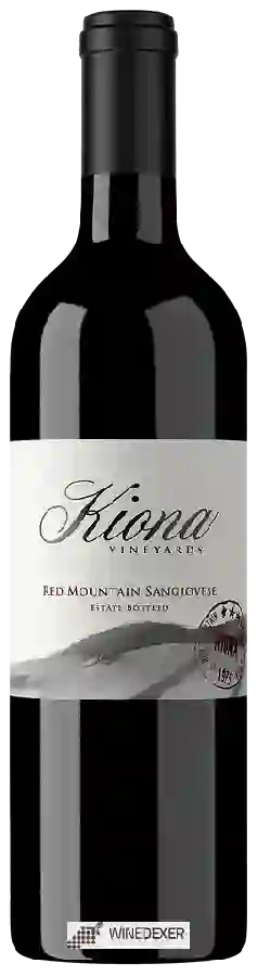 Winery Kiona Vineyards - Sangiovese