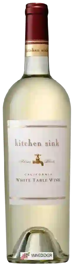 Winery Kitchen Sink - White Table Winery Kitchen Sink - White Table