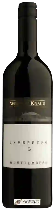 Winery Weingut Knauß - G Lemberger Winery Weingut Knauß - G Lemberger
