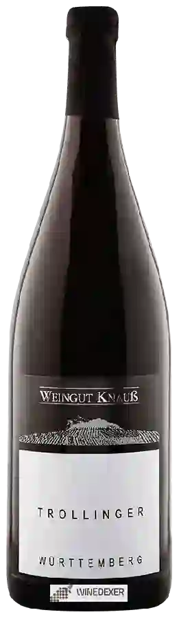 Winery Weingut Knauß - Trollinger Winery Weingut Knauß - Trollinger
