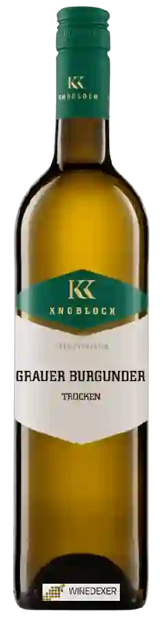Winery Knobloch - Grauer Burgunder Trocken Winery Knobloch - Grauer Burgunder Trocken