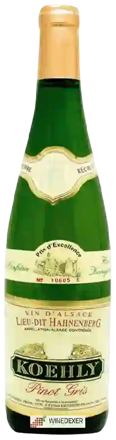 Winery Koehly - Lieu-Dit-Hahnenberg Pinot Gris Winery Koehly - Lieu-Dit-Hahnenberg Pinot Gris