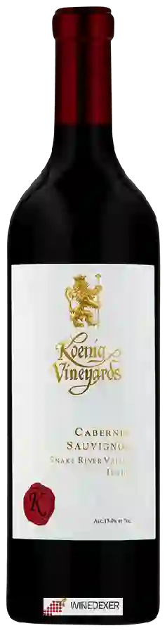 Winery Koenig Vineyards - Cabernet Sauvignon