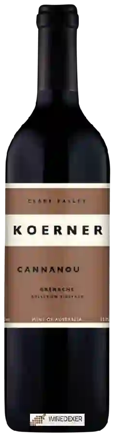 Winery Koerner - Cannanou Gullyview Vineyard Grenache Winery Koerner - Cannanou Gullyview Vineyard Grenache