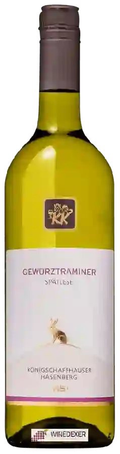 Winery Königschaffhausen-Kiechlinsbergen - Königschaffhauser Hasenberg Gewürztraminer Spätlese KS Winery Königschaffhausen-Kiechlinsbergen - Königschaffhauser Hasenberg Gewürztraminer Spätlese KS