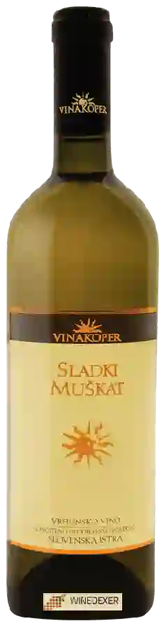 Winery Vinakoper - Sladki Muškat Winery Vinakoper - Sladki Muškat