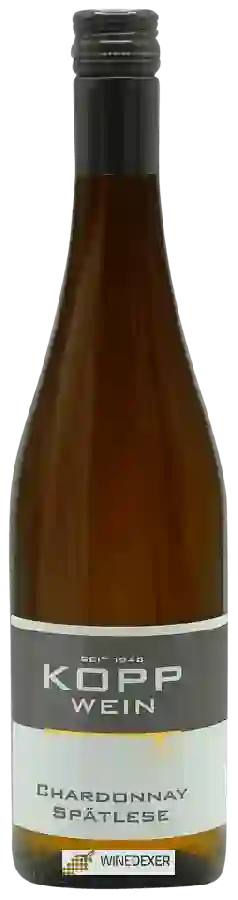Winery Kopp Wein - Chardonnay Spätlese Winery Kopp Wein - Chardonnay Spätlese